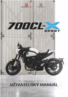 CFMOTOT 700CL-X sport - uzivatelsky manual CZ 2021